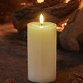 Sirius LED Kerze Sille Lack Ivory 15 cm warmweiß - Thumbnail 2