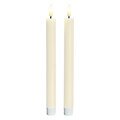 Sirius LED Stabkerze Sille Lack 2er Set 20 cm Ivory - Thumbnail 1