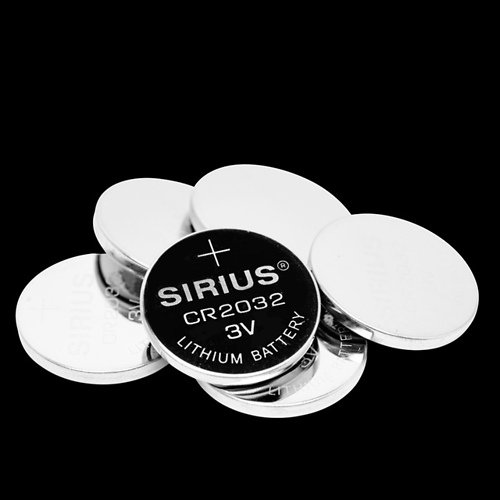Sirius Batterie CR2032 6 Stück
