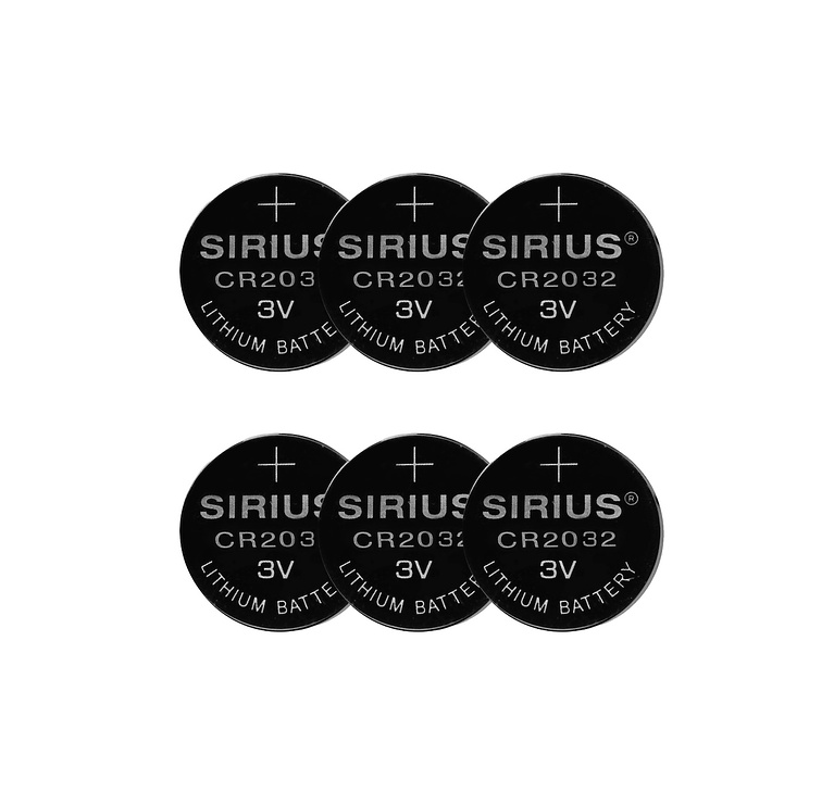 Sirius DecoPower elem CR2032 6 darab - Bild 1