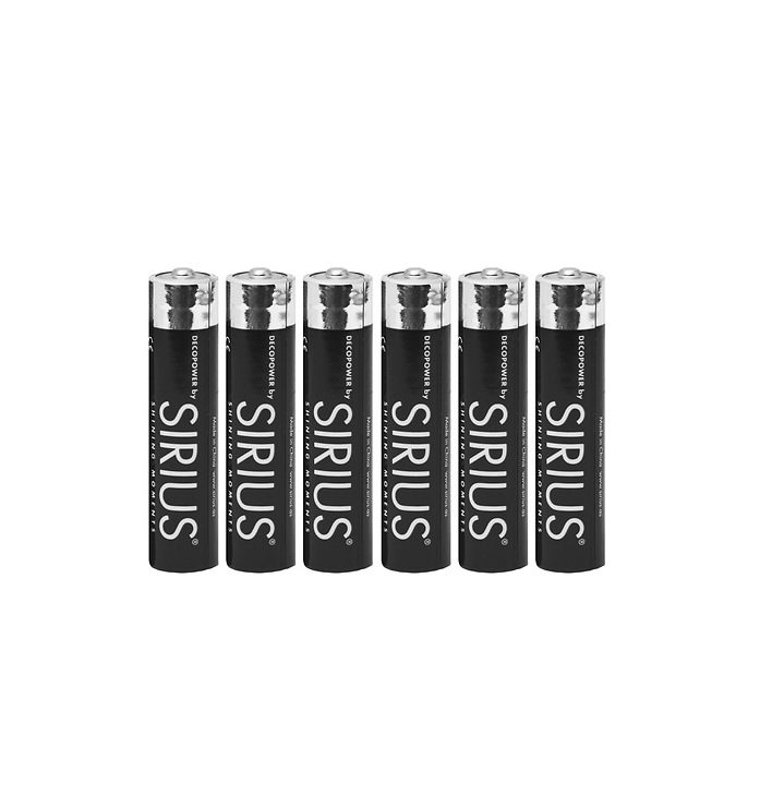Sirius DecoPower paristo AAA 6 kappaletta - Bild 1 Sirius DecoPower paristo AAA 6 kappaletta - Bild 1