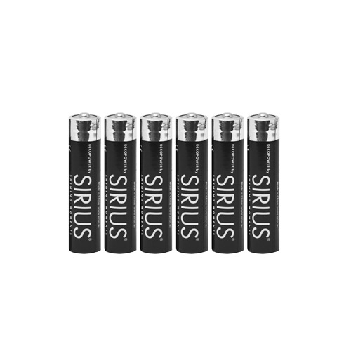Sirius DecoPower Batterie AAA 6 Stück