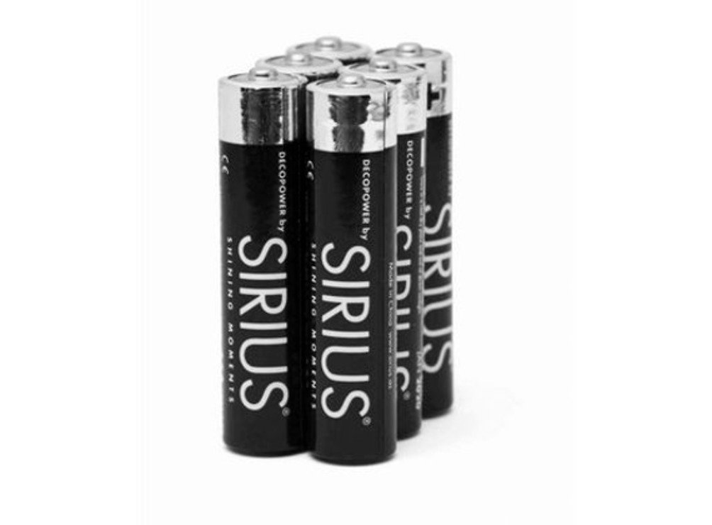 Sirius Batterie AAA 6 Stück - Pic 1