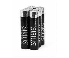 Sirius battery AAA 6 pieces