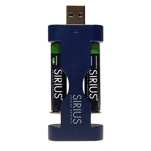 Sirius AAA Akkus DecoPower 4 Stück inkl. USB Charger