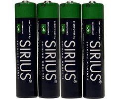 Sirius AAA batteries DecoPower 4 pieces