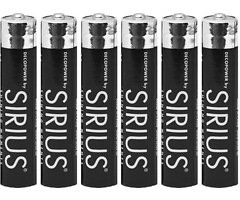 Sirius Batterie AAAA 6 Stück