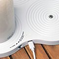 Sirius LED Kerzen Decopower 3er USB Ladegerät 22x23cm weiß - Thumbnail 3