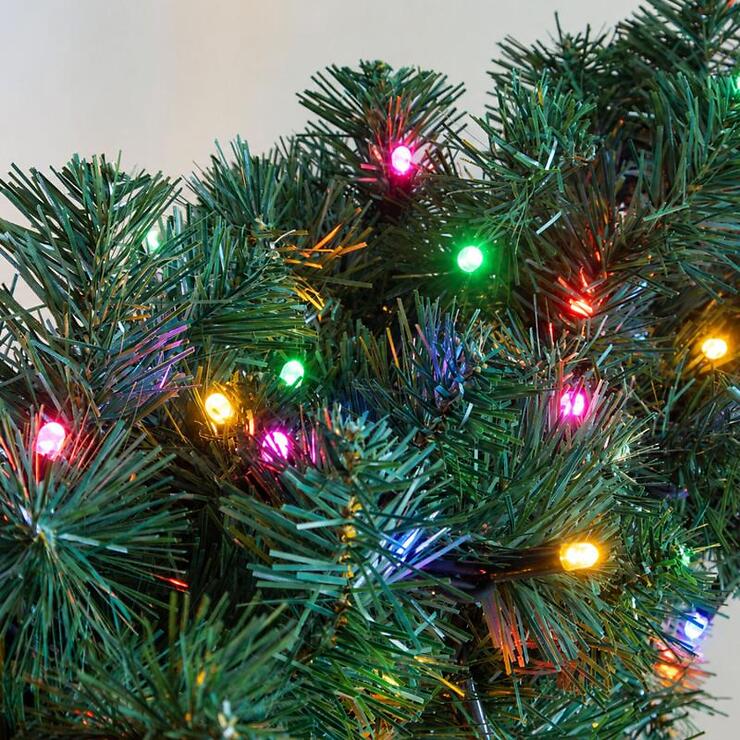 Sirius Tech-Line Tannengirlande Garland 200 LED Farbwechsel 2 m außen 230V Grün - Bild 1 Sirius Tech-Line Tannengirlande Garland 200 LED Farbwechsel 2 m außen 230V Grün - Bild 1