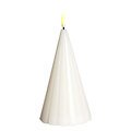 Sirius LED Sapin de Noël Laura cire véritable 17cm blanc - Thumbnail 2