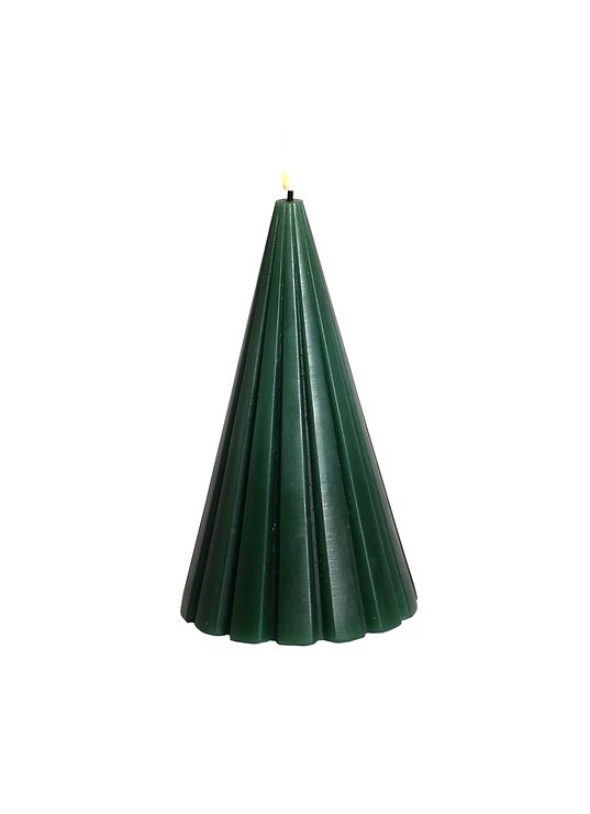 Albero di Natale Sirius LED Laura cera vera 20cm verde - Thumbnail 1