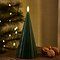 Albero di Natale Sirius LED Laura cera vera 17cm bianco
