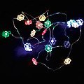 Sirius Lichterkette Pusle Blume bunt 20 LED batteriebetrieben innen1,9m - Thumbnail 1