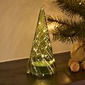 Sirius LED árbol de cristal Vilma funciona con pilas 23,5cm verde - Thumbnail 2