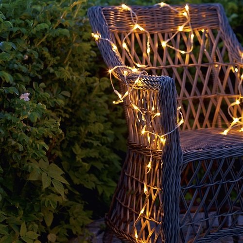 Sirius Lichterkette Jason 80 LED außen 6,4 m transparent