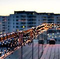 Sirius Lights Decoration Easy-Line Net 96 LED blanco cálido 1,1 x 1m exterior negro - Thumbnail 3