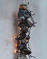 Sirius Lichterkette Time-Line 40 LED warmweiß 4 m Batterie Timer außen schwarz - Thumbnail 2