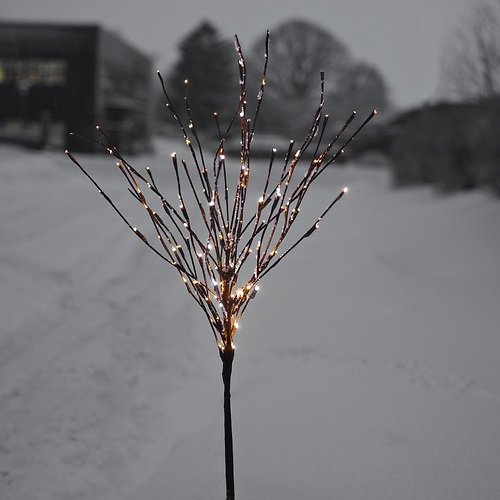 Sirius Leuchtbaum Time-Line 70 LED warmweiß außen schwarz