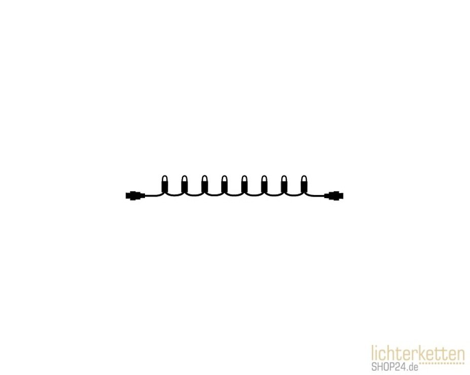 Sirius Top-Line System Lichterkette Erweiterung 50 LED warmweiß außen 5 m schwarz - Thumbnail 3