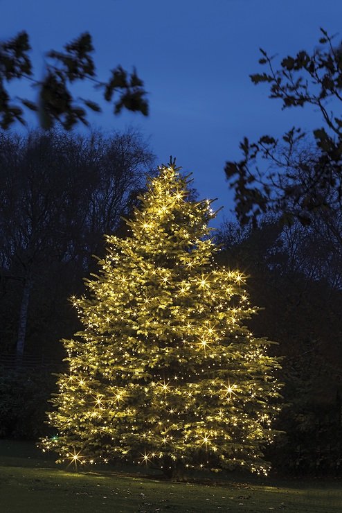 Sirius Top-Line System Lichterkette Erweiterung 50 LED warmweiß außen 5 m schwarz - Thumbnail 2