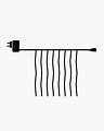 Barriera fotoelettrica Sirius Top-Line System Starter Set 100 LED outdoor 1,1 x 1 m - Thumbnail 2