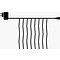 Barriera fotoelettrica Sirius Top-Line System Starter Set 100 LED outdoor 1,1 x 1 m