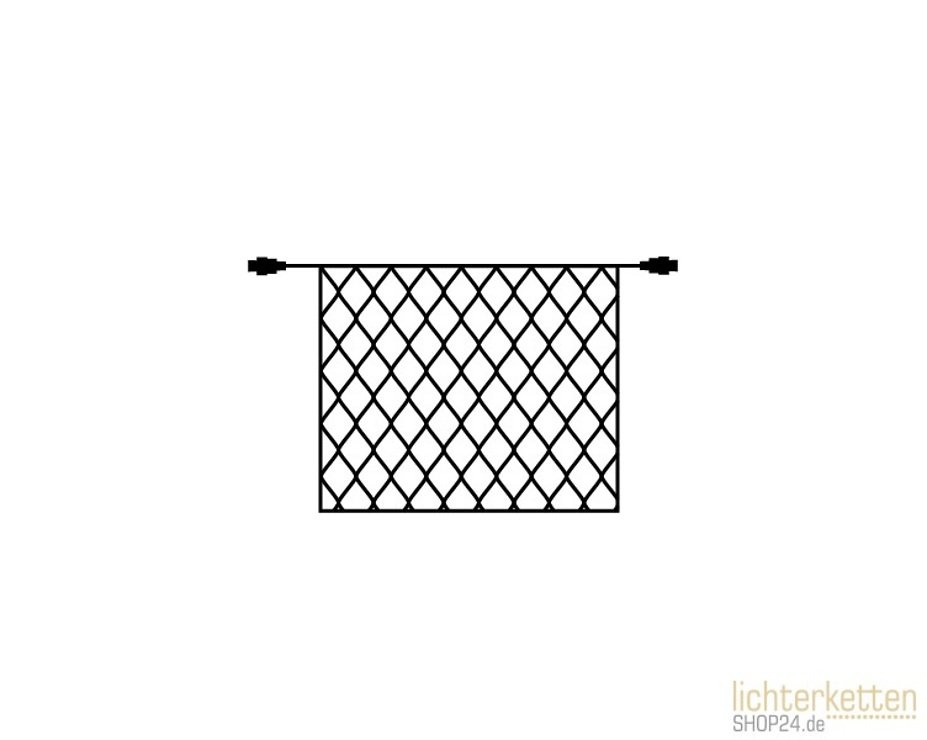 Sirius Top-Line System Lichternetz Ergänzung 100 LED 2x1,5m außen - Thumbnail 2