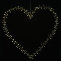 Sirius LED cuore Liva Cluster Cuore grande 140 LED metallo oro - Thumbnail 1