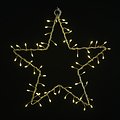 Sirius LED star Liva Cluster Star small 60 LED battery-operated metal gold - Thumbnail 3