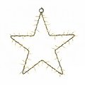 Sirius LED-Stern Liva Cluster 190 LED warmweiß innen 70 cm Metall gold - Thumbnail 1