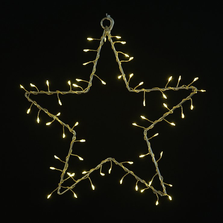 Gwiazda LED Sirius Liva Cluster Star duża 190 LED metalowa złota - Thumbnail 2