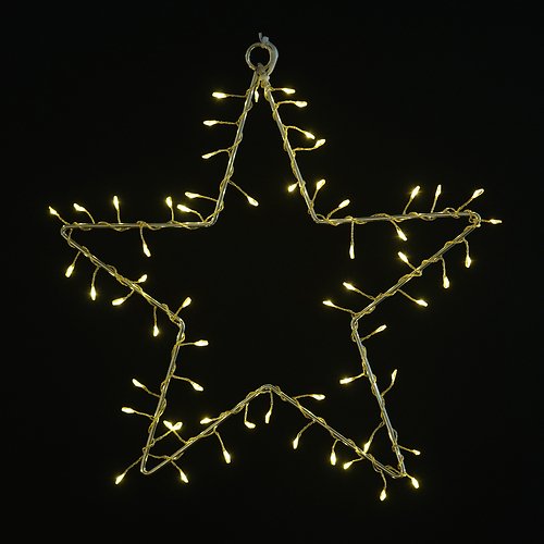 Gwiazda LED Sirius Liva Cluster Star duża 190 LED metalowa złota