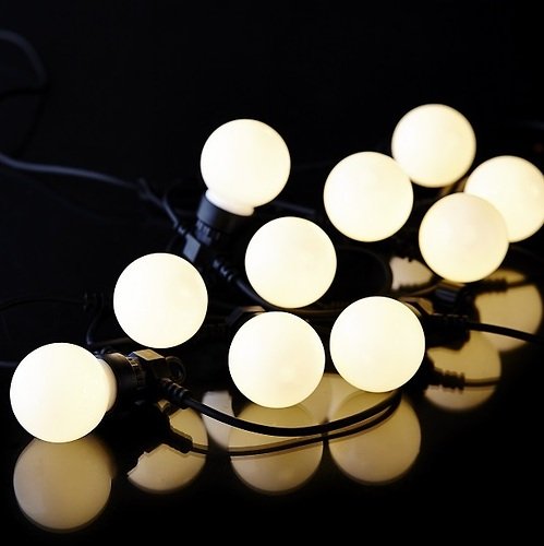 Sirius Lichterkette Oscar Starter Set 10 LED frosted außen 3m