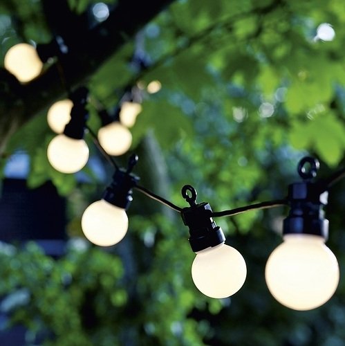 Sirius Lichterkette Oscar Ergänzung 10 LED frosted 3m außen