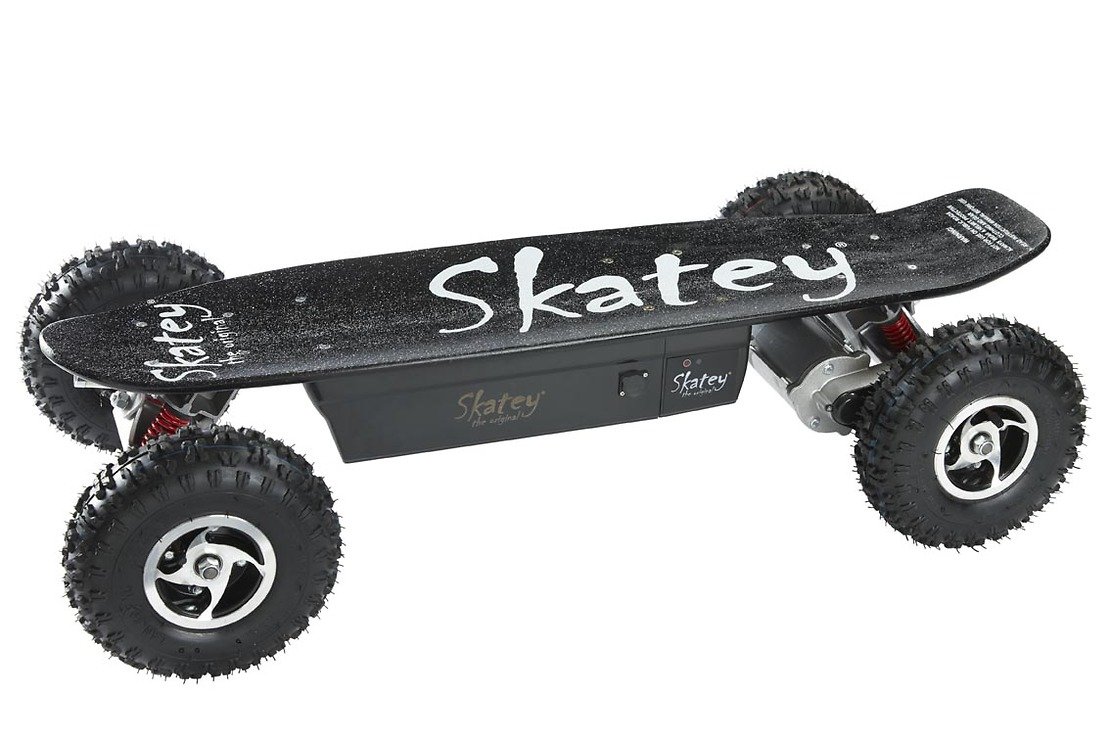 Skatey Electric Skateboard 800 Black - Pic 1