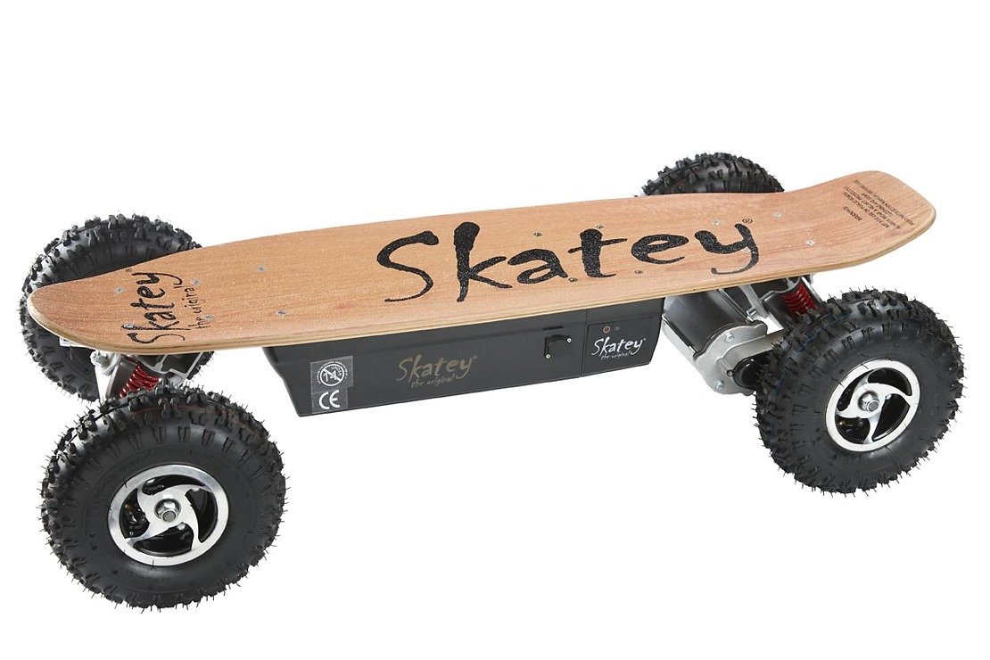 Skatey Electric Skateboard 800 Wood - Pic 1