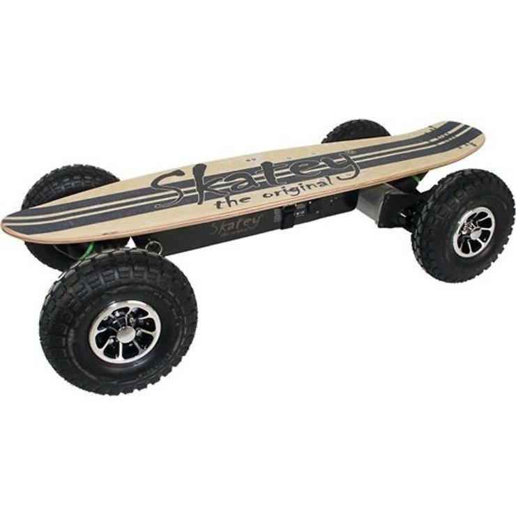 Skatey Electric Skateboard 900 Wood Jeans - Pic 1