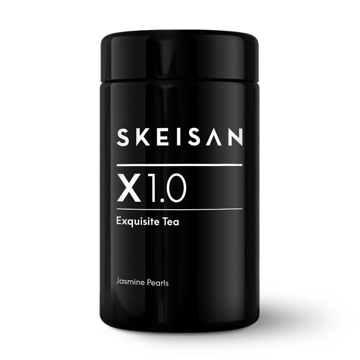 Skeisan Exquisit Weisser Tee Jasminblüten X1.0 Glastiegel 70g - Thumbnail 1