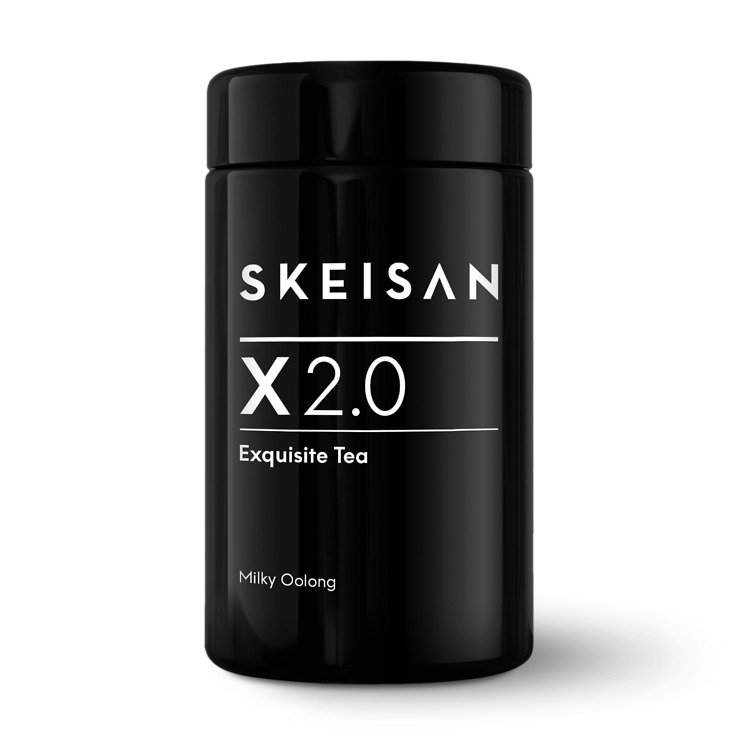 Skeisan Exquisite Oolong Tea Milky X2.0 Glass Jar 70g - Thumbnail 1