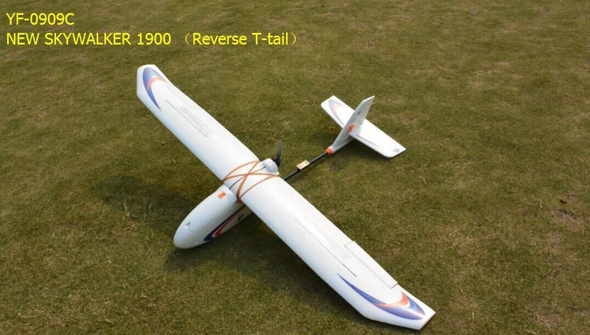 Skywalker New 1900 FPV Flugzeug Reverse T-Tail - Pic 1