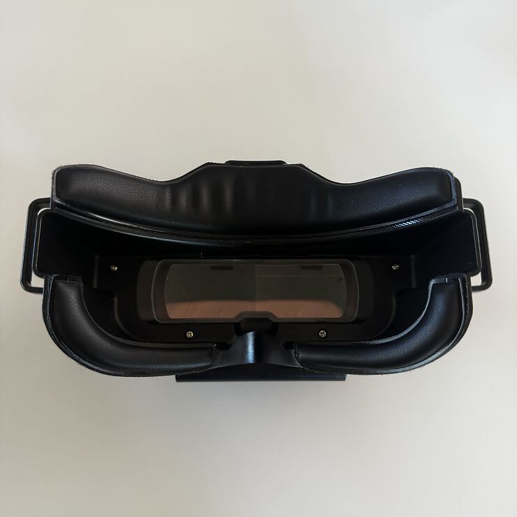 Skyzone Cobra X V4 Analoge FPV Box Brille mit Empfänger Schwarz B-Ware - Thumbnail 2