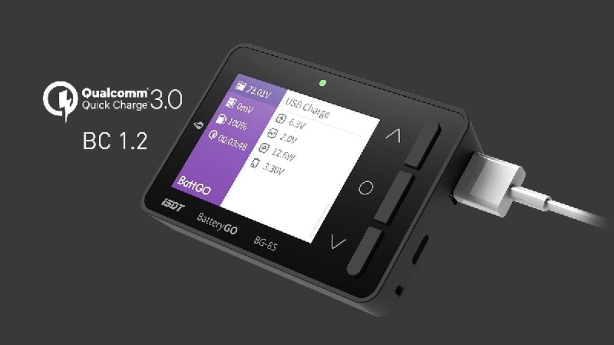 ISDT Battery Tester - LiPo Checker - BG-8S BATTGO - Thumbnail 4