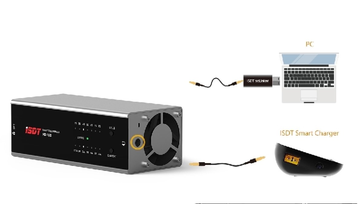 ISDT LiPo Akku Entladegerät - Discharger FD-100 - Thumbnail 2