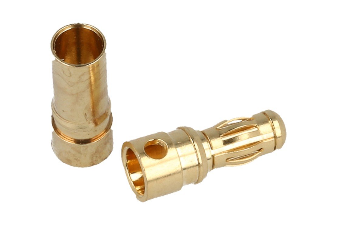 SLS Goldkontakt 3,5 mm Lamelle 1 Stecker 1 Buchse - Pic 1
