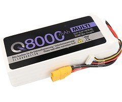 SLS Batterie LiPo Akku Quantum 8000mAh 5S1P 18,5V 30C/60C