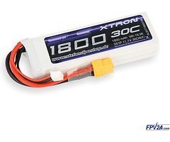 SLS Battery LiPo Battery XTRON 1800mAh 3S1P 11.1V 30C/60C