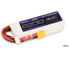 SLS Batterie LiPo Akku XTRON 2200mAh 4S1P 14,8V 40C/80C