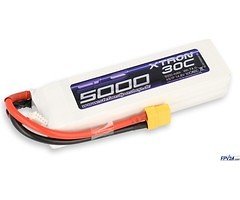 SLS Batterie LiPo Akku XTRON 5000mAh 4S1P 14,8V 30C/60C