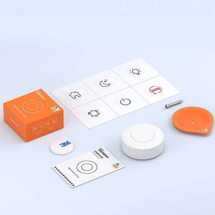 SONOFF SNZB-01P Zigbee Wireless Switch - Thumbnail 6