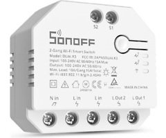 Interruttore intelligente WiFi a 2 velocità SONOFF DUALR3